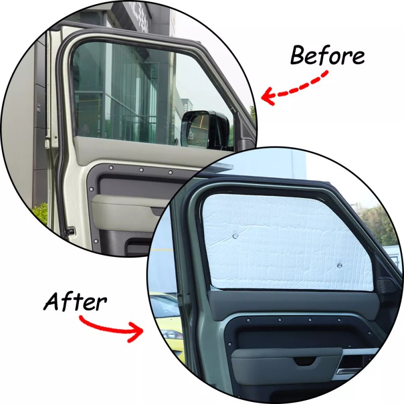 autopart2021 Car Full Sun Shade Rear Front Window Shade Blocks