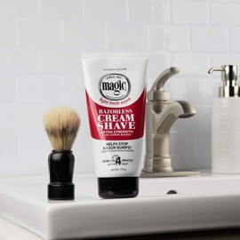 Magic Razorless Cream Shave Extra Strength 6 Ounce (Pack of 6)
