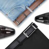 DOOPAI Men's Belt, Set of 2, Large Size, Length 41.3