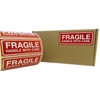 OliveBird Fragile Stickers 90 x 35 mm Large Labels White