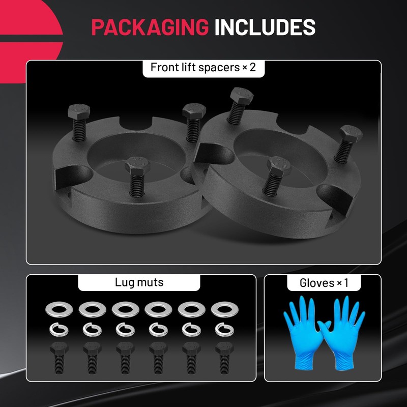 BDFHYK 2" Front leveling kit fit Compatible 1999-2006 Tundra 2WD
