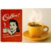 Tin Sign Coffee You Can Sleep When You're Dead -
