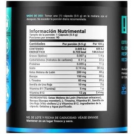 B-Life Nootrópico Natural | 90 Cápsulas | Concentración, Claridad Mental y Energía Cognitiva