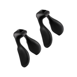 2 Pieces Thicker Size Nose Pieces Replacement for Oakley Crosslink Fit OX8136 OX8136M OX8142 Eyeglasses Frame, Silicone Soft Nose Pad