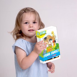 Fridge Magnets For Toddlers Magdum - 21 FARM FAMILY Animals Fridge Magnets - Animal Magnets For Toddlers - Fridge Magnets For Kids - Kids Magnets - Magnetic Shapes- Magnet Toy- Kids Magnets For Fridge