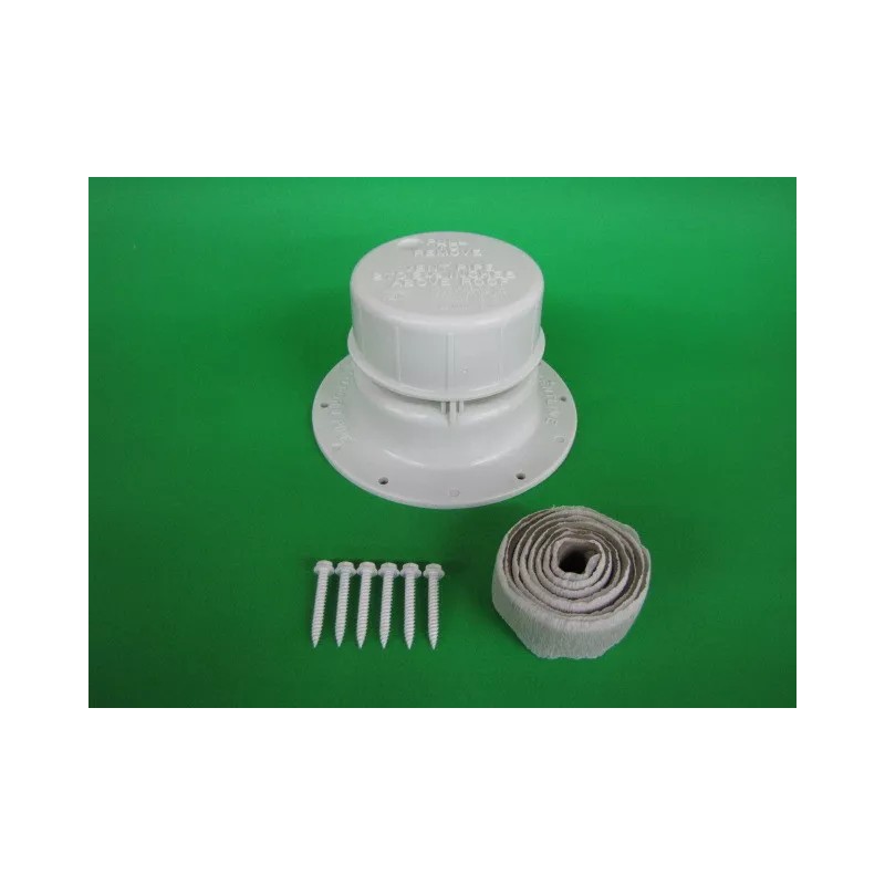Ventline Roof Vent Cap Plastic Mobile Home RV Parts White