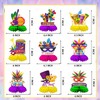 Mardi Gras Table Decorations, Mardi Gras Centerpieces for Tables, Mardi