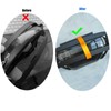 LUAATT Ultimate TPU Support Brace Clamps Pack of 2,Headband Fix