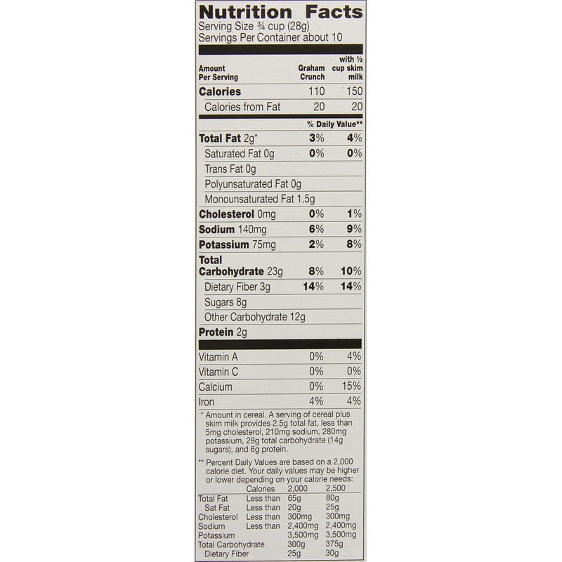 Cascadian Farm Organic Graham Crunch Cereal, 9.6 oz