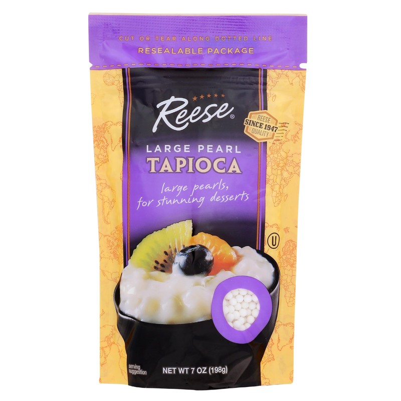 Reese Large Pearl Tapioca, 7 Ounces (Pack of 6)