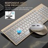 Wireless Keyboard Mouse Combo, J JOYACCESS Ergonomic and Portable Wireless