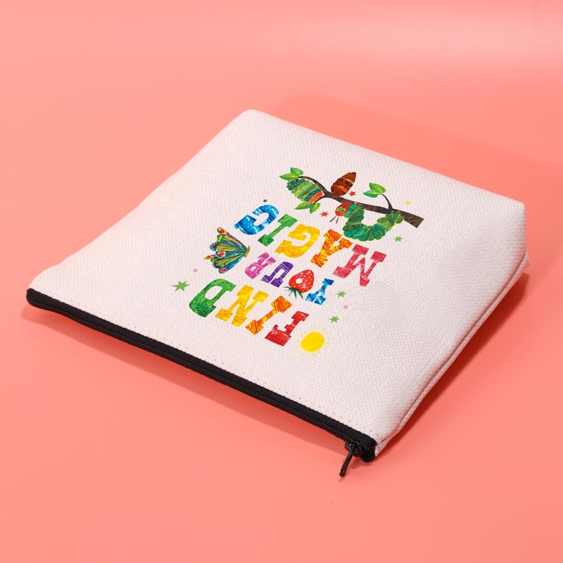 Hungry Caterpillar Inspired Cosmetic Bag Find Your Magic Makeup Bag