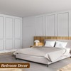 Pangda Peel and Stick Wall Molding Kit, 3D Premade Accent