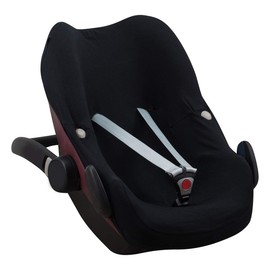 JYOKO KIDS Baby car seat cover liner made cotton compatible with Maxi Cosi Bebé Confort Pebble (Black Series)