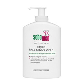 Sebamed Sensitive Liquid Face & Body Wash 300ml