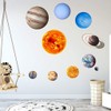 10 Planets Solar System Wall Sticker Luminous Set for Wall