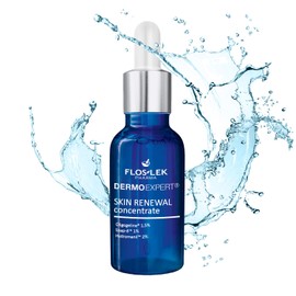 FLOSLEK Gesicht Serum zur Hauterneuerung | 30 ml | Strafft, Befeuchtet & Festigt | für Menschen ab 30 Jahre | Für alle Hauttypen | Dermatologisch getestet | Hergestellt in der EU