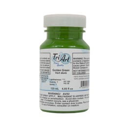 Tri-Art High Viscosity Paint, 120ml, Golden Green