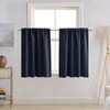 PANELSBURG Bunk Bed Curtains for Bottom,Navy Blue Blackout Short Kids