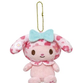 K Company Sanrio Characters (Japanese Goods Series) My Melody SAW-BM-MM Ball Chain Mascot H 4.1 x W 3.1 x D 2.4 inches (10.5 x 8 x 6 cm)