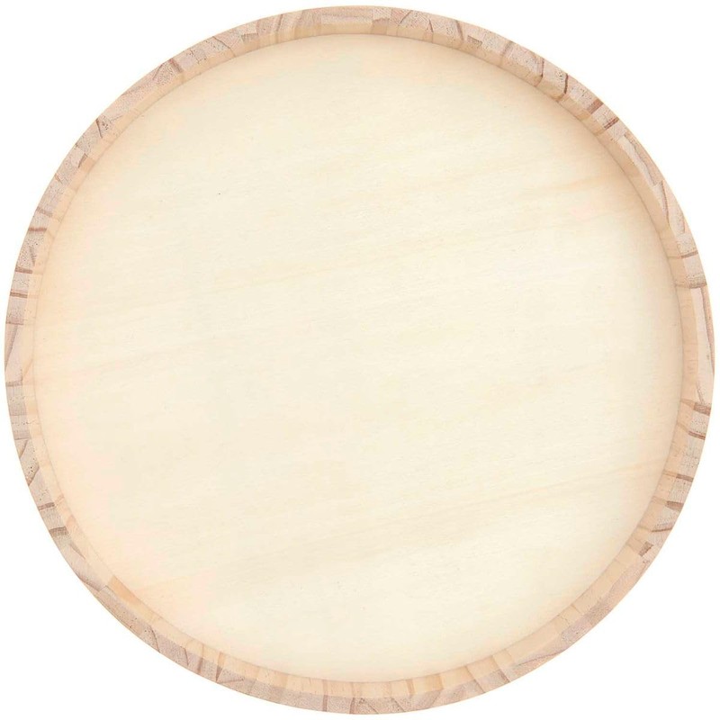 Wooden Tray Natural FSC 100% Diameter 30 cm