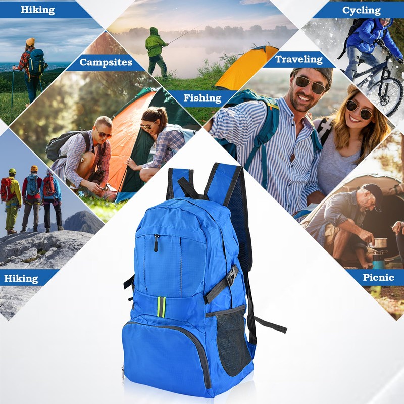 35L Lightweight Foldable Backpack, Packable Backpacks, Hiking Backpack, Ultralight, Waterproof