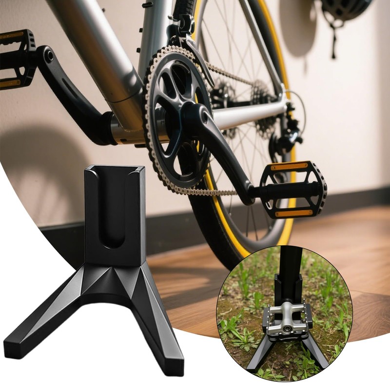 Road Bike Floor Mount - Bicycles Floor Parking Stand,Portable Space-Saving