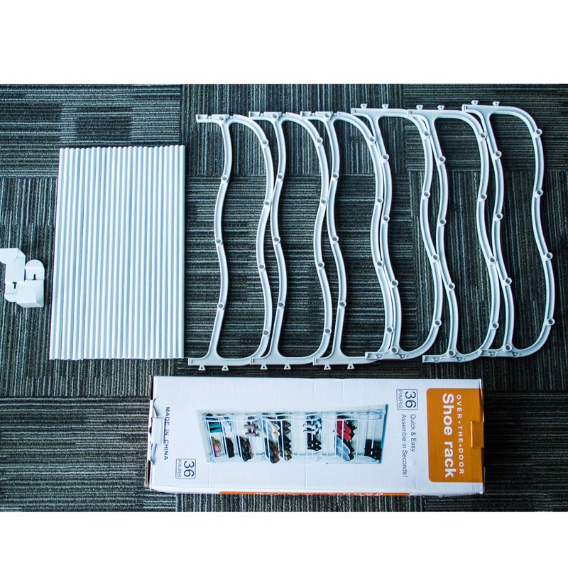 Fancy Buying 36-Pair Shoes Over The Door Rack Holder -