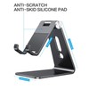 Adjustable Cell Phone Stand, OMOTON Aluminum Desktop Cellphone Stand with