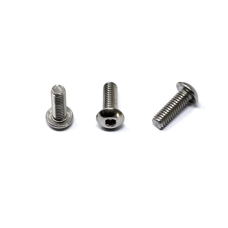 iexcell 100 Pcs M4 x 12mm Thread Pitch 0.7 mm