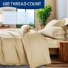 Shilucheng 100% Cotton Queen Size Duvet Covers - 600 Thread