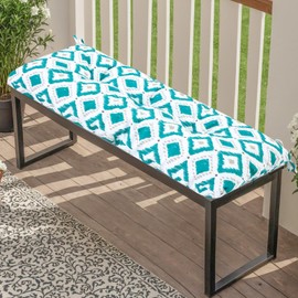 PRIMEPATIO Outdoor Bench Cushion Waterproof, Tufted Bench Seat Cushion 36 x 15 Inch, Patio Wicker Indoor Seat Pads for Outside Garden Patio Balcony