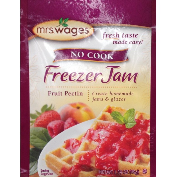 Mrs Wages no Cook Freezer Jam, Fruit Pectin, 1.59 Ounce