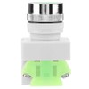 Green Push Button Momentary Switch, 22mm Mount LAY37-11BN Auto Reset