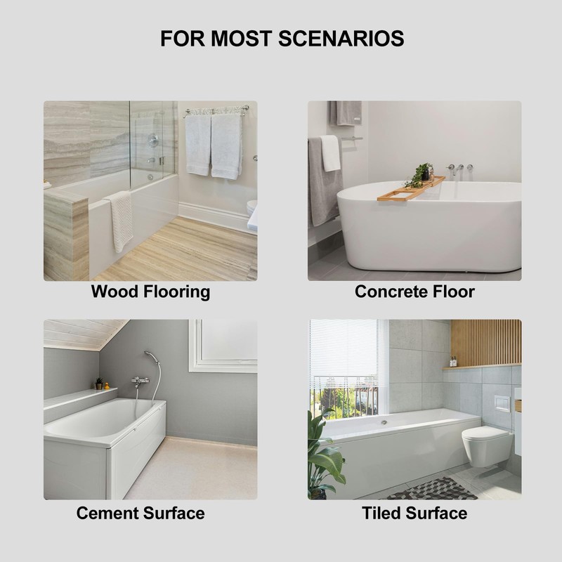 ABS Freestanding Tub Drain Rough-in Kit, Bathtub Drian Kit with