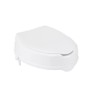 Drive Medical Raised Toilet Seat with Lock and Lid, Standard