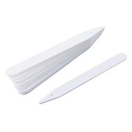Delatanus 6 Inch Plant Markers, White - 100pcs