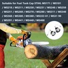 Fuel Cap and Oil Cap for Stihl Chainsaw Set Fuel