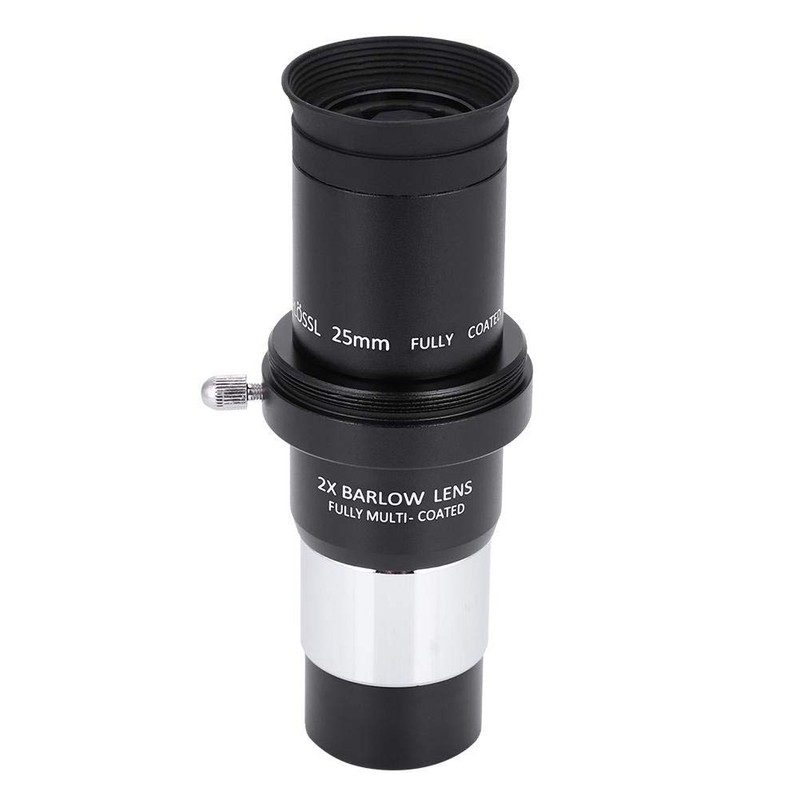 Astronomical Telescope Accessory Kit,1.25 inch Plossl Telescope Eyepiece Set 4/10/25mm