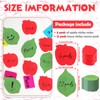 Feifeiya 18 Fall Harvest Apple Shaped Sticky Notes Pad Teacher