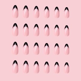 120 Piezas Uñas Postizas, Uñas Postizas Cortas, Uñas Press On Cortas | Naturales Uñas Postizas para DIY Manicura Cubierta Completa Uñas Postizas False