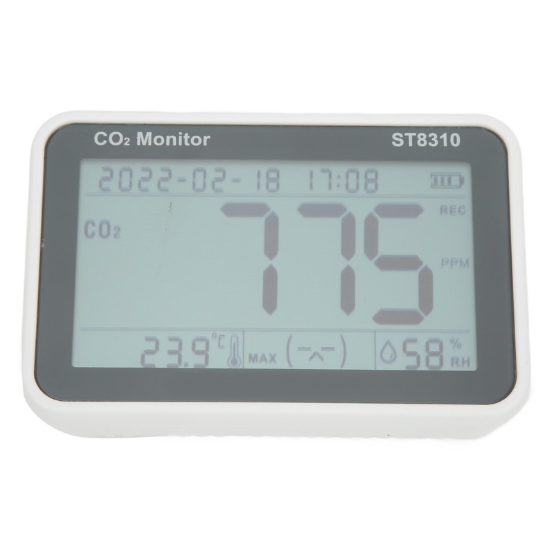 ST8310 LCD Air Quality Monitor Carbon Dioxide Detector CO2 Temperature