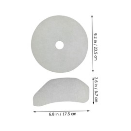 jojofuny 2pcs Universal Dryer Exhaust Filters Lint Filter Replacement for Dryer Vent Kit
