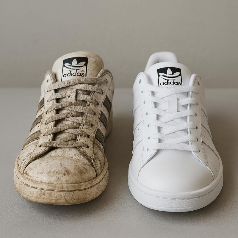 Refreshed Shoe Cleaner & Conditioner | 1x Cleaning Solution, 1x