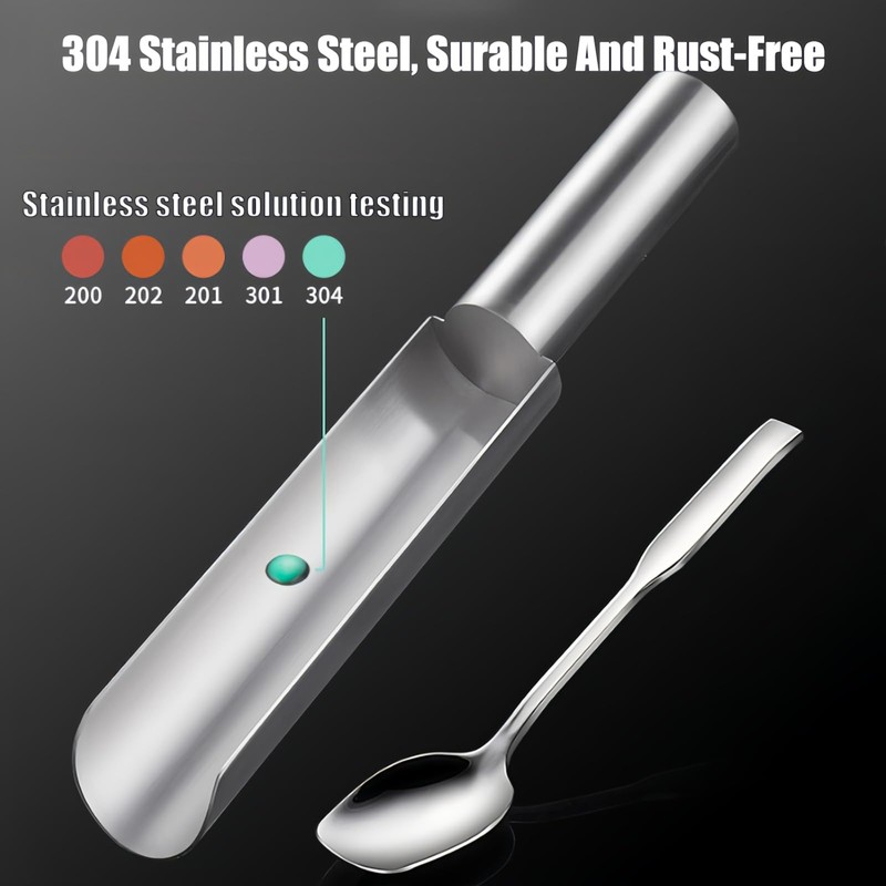 Taoluwin Meatball Maker Tool, Triple Meatball Making Mold, 304 Stainless