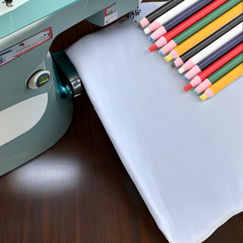 12pcs Tailor's Chalk, 6 Colours, Chalk Sewing, Fabric Chalk, Track