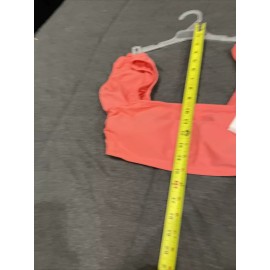 Time & True Peach Glow Mix & Match Swim Top, Size: Medium