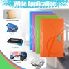 Pack of 4 Expanding Folders, A6 Index Card Box, A6