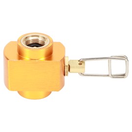G1/4 DN8 Outdoor Camping Stove Adapter Gas Refill Valve Adapter Gas Stove Accessory