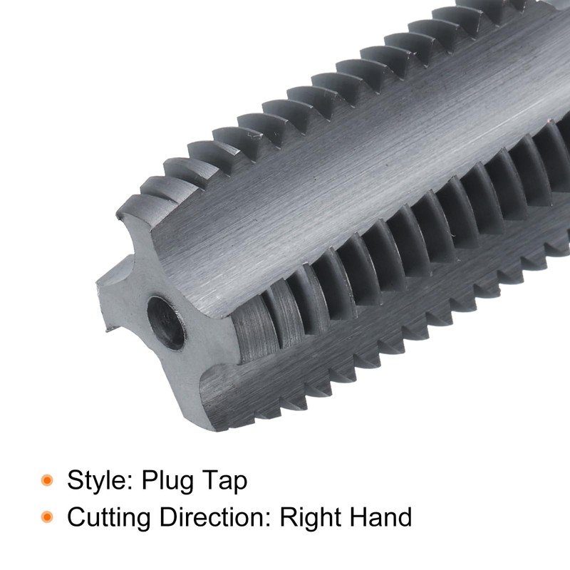 HARFINGTON M22x2.5 Metric Thread Tap 6542 Cobalt High-Speed Steel TiCN